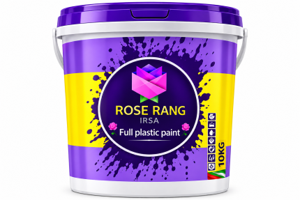 All-plastic paint